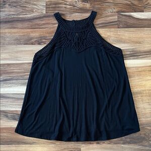 NWOT Torrid crochet detail high neck tank top size 2 2x 18 20